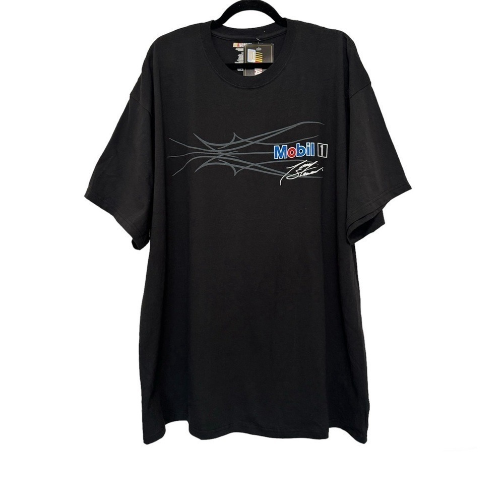 NASCAR Tony Stewart #14 Mobil 1 Black Shirt